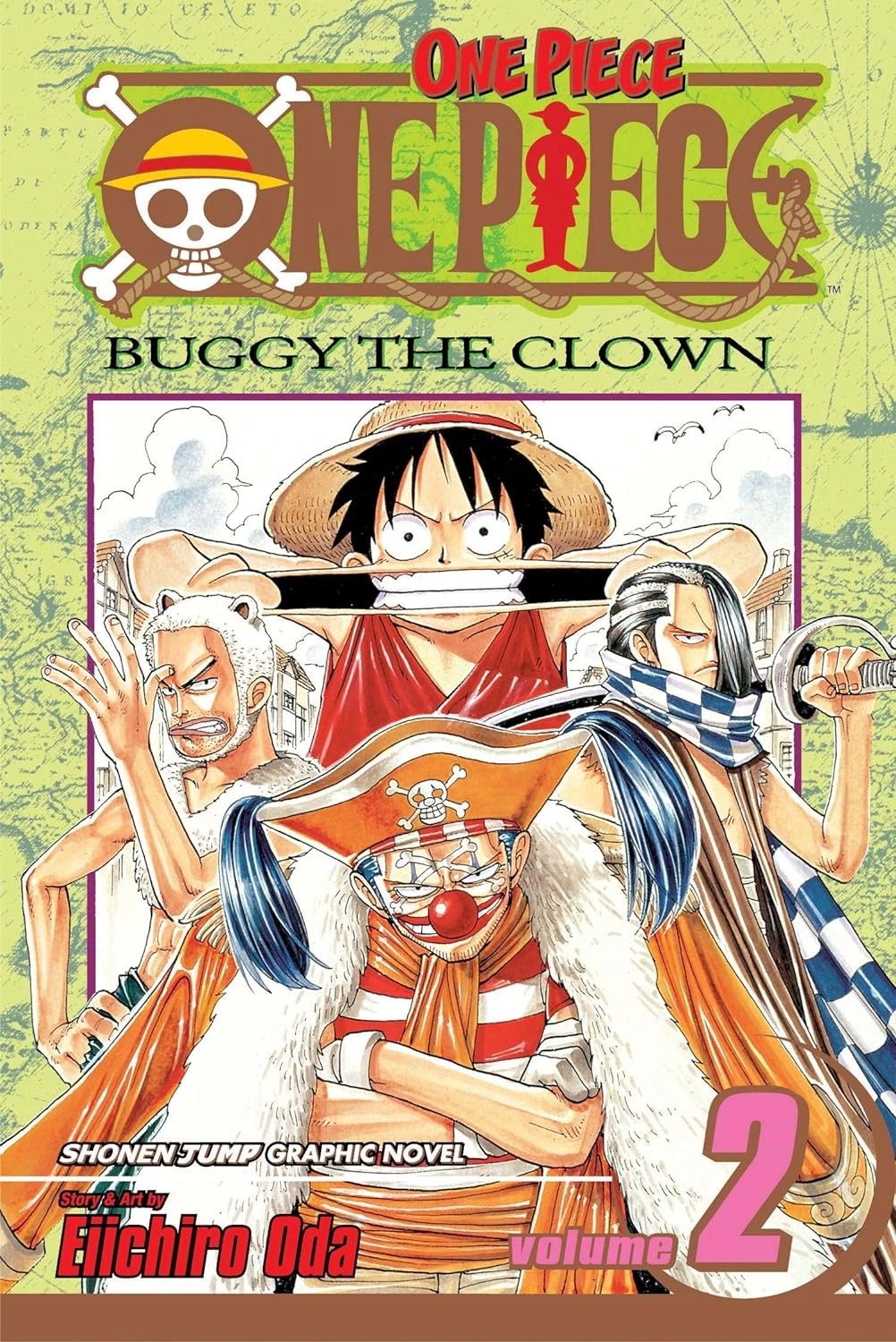 One Piece, Vol. 2: Buggy the Clown Paperback