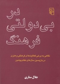 در بي‌دولتي فرهنگ