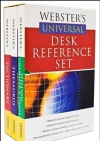 Websters Universal Desk Reference Set (in pack) org